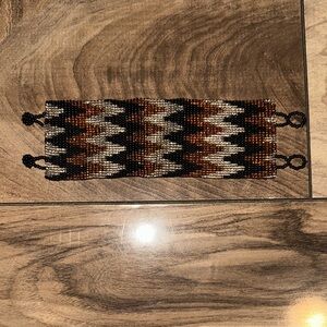 Geometric Beaded Bracelet